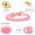 thumbnail image 5 of Miaocao Pink Rhinestone Dog Collars for Small Dogs, Pretty Bling Diamond Puppy Collar Crystal Sparkly Glitter Jewel Girls Cat Collars for XXS Xs Small Medium Pet Female Dogs Kitten, 5 of 5