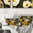 thumbnail image 3 of Designart "Sun-Kissed Bohemian Floral Delight I" Floral Printed Throw Pillow, 3 of 5