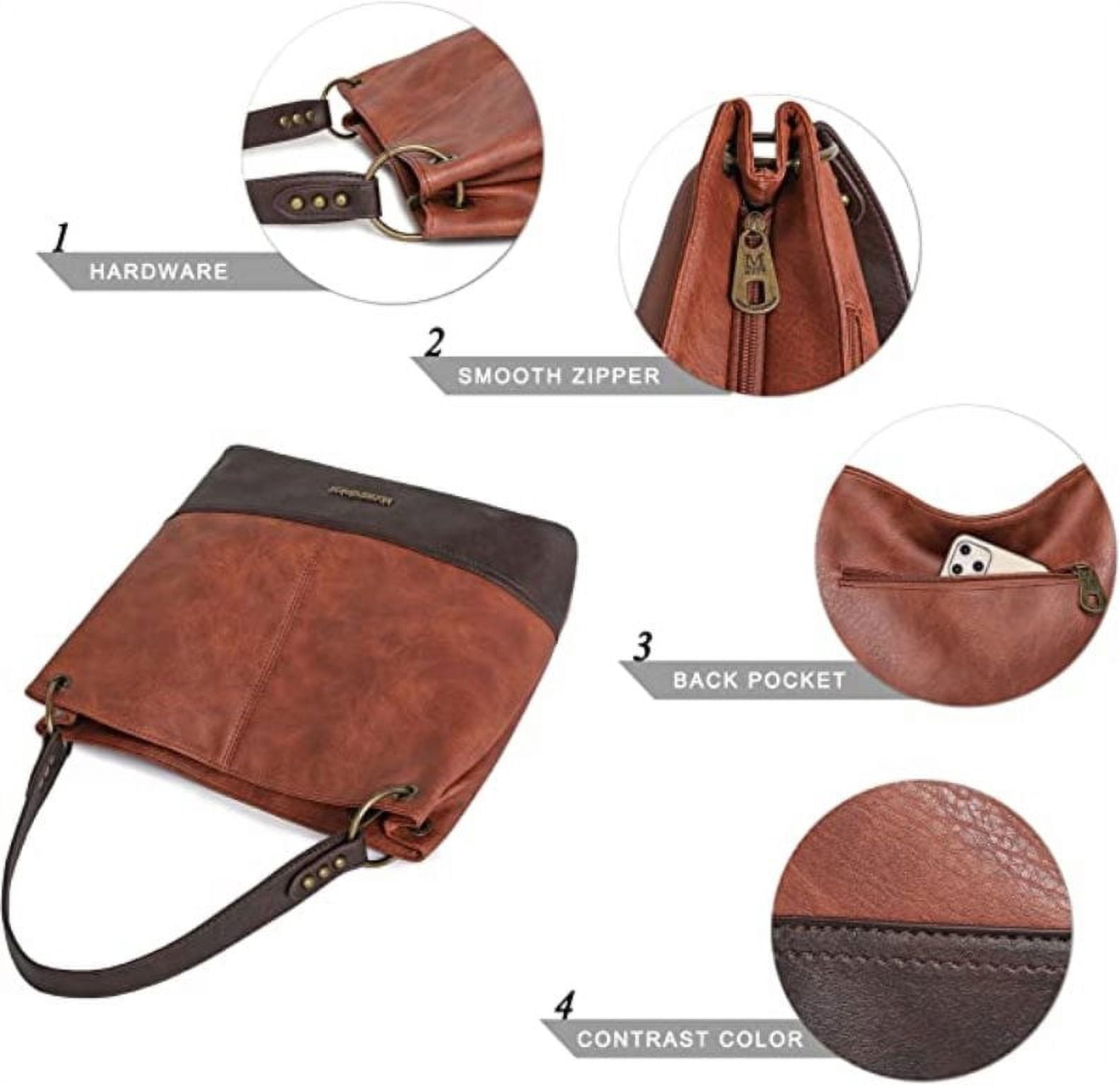 Montana West Hobo Bag Purses and Handbags for Women Top Handle Handbags with Zipper