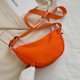 thumbnail image 1 of Orange Nylon messenger bag women's trendy bag light small shoulder bag armpit bag simple shoulder canvas bag, 1 of 5
