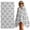Gray, variant on Yellow Blue Morocco Pattern 2-in-1 Beach Towel Backpack,Quick Dry Beach Towel Blanket Bag,Modern Moroccan Geometric Portable Bath Pool Yoga Swim Picnic Camping Towels Travel Essential 27.6x55 Inches