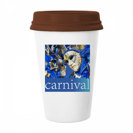 

Carnival Love Between Men Women Mug Coffee Drinking Glass Pottery Cerac Cup Lid