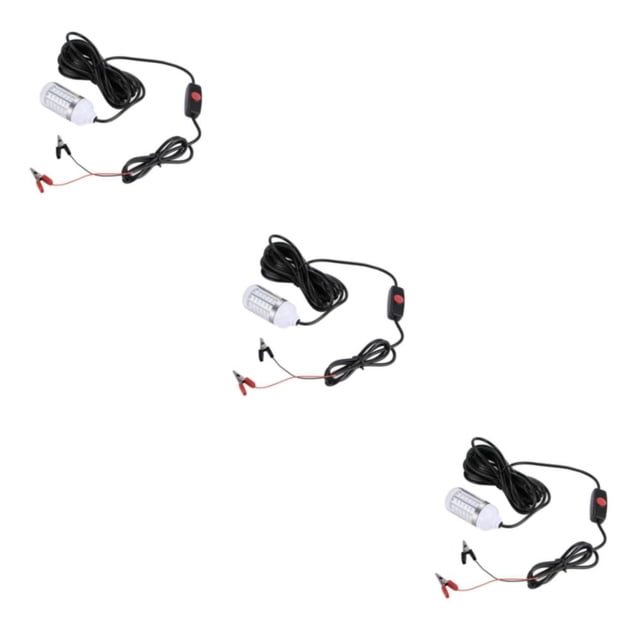 Toystoory IP68 Waterproof 12V Led Underwater Fishing Prawns Light Lamps Attract Squid Type1 NO1