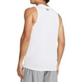thumbnail image 2 of Men's Under Armour Tech™ Muscle Tank Top Color: White Size: XL, 2 of 4