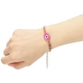 thumbnail image 4 of Retractable Bracelet, Convenient  Bracelet Sturdy  For Engagements For Appointments For Classrooms For Beaches Rose Red, 4 of 8