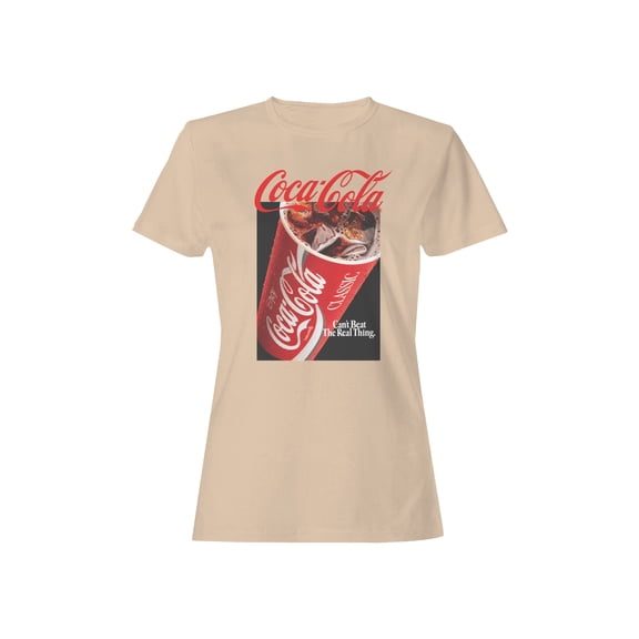 Officially Licensed Coca Cola Classic Real Thing Women's T-shirt
