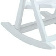 thumbnail image 3 of Rimax Fauteuil à Bascule en Résine Blanche pour Patio, 3 of 3