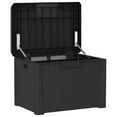 thumbnail image 3 of vidaXL Garden Storage Box Anthracite 125 L PP, 3 of 5
