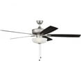 thumbnail image 2 of Craftmade S1115-60 Super Pro 60" 5 Blade Led Indoor Ceiling Fan - Brushed Satin Nickel /, 2 of 4