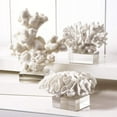 thumbnail image 2 of Two's Company Rory Line Set of 3 Reef White Coral Sculptures, 2 of 2