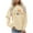 Sky Blue, variant on Women's Basic Hoodless Crewneck Sweatshirt Long Sleeve Casual Pullover Top With Printed Lettering For Everyday Wear Yellow XXL