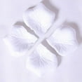 thumbnail image 2 of pathside 1000 Pcs Artificial Silk Rose Petals Flower Petals, White Rose Petals, Fake Rose Petals for Wedding Decoration Party Valentine’s Day (White), 2 of 3