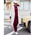 thumbnail image 3 of Zeagoo Plus Size Tracksuits Set for Women 2 Piece Sweatsuits Velour Outfits Pullover Hoodie and Sweatpants with Pockets, 3 of 6