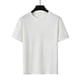 thumbnail image 1 of pstuiky camisetas de hombre, Camisas casuales de manga corta con cuello redondo y textura de color sólido para hombre ropa de hombre s, 1 of 4