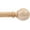 Brown, variant on Wood Curtain Rods for Windows 66 to 120, 1 Inch Heavy Duty Drapery Rods with Imitation Wood Grain Leaf Pattern Finials, Indoor/Outdoor Modern Curtain Pole, 32"-120", Brown
