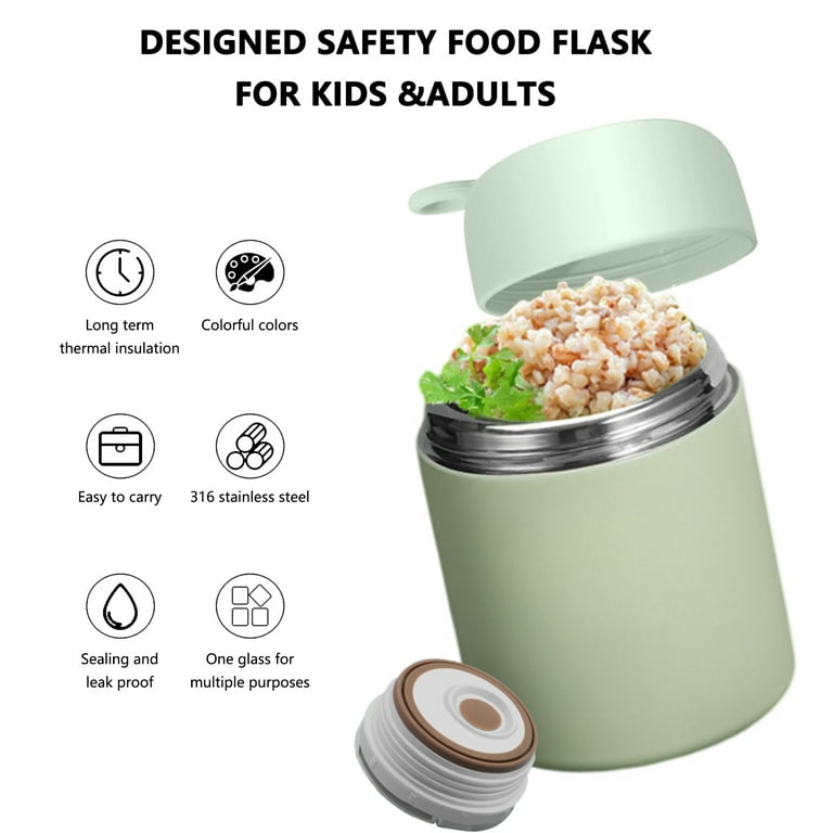 500ML Stainless Steel Vaccum Insulated Cartoon Soup Thermos Food