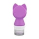 thumbnail image 1 of Tubo Cosmético de Silicona Botella de Almacenamiento Vacía Rellenable A Prueba de Comprimible para Loción Jabón Violeta, 1 of 7
