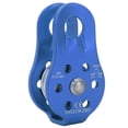 thumbnail image 1 of Qiilu Climbing Pulley,26KN Aluminium Alloy Heavy Duty Single Swivel Rope Pulley Block for 12mm Rope Climbing , Climbing Pulley, 1 of 4
