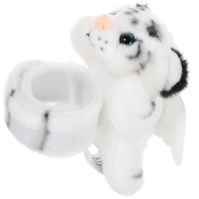 KAKOWELY Pulsera de peluche con diseño de animalitos, ideal como recuerdo de fiesta con temática de jungla.