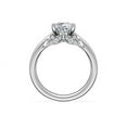thumbnail image 2 of 1.20 Carat Brilliant Princess Cut Genuine Diamond Solitaire Wonderful Ring for Ladies Solid 14K White Gold Size 10.5, 2 of 8