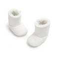 thumbnail image 6 of Baby Girls Boys Warm Snow Boots for Infant,Soft Fleece Knitted Winter Warmer First Walker Booties for Newborn Unisex 0-18M, 6 of 6