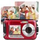 thumbnail image 3 of Teissuly Clearance Camera Underwater Cameras For Snorkeling Full HD 2.7K 48MP Video Recorder Selfie Dual Screens 10FT 16X Digital Zoom Digital Camera(Red, 15x12x5.5cm) Teissuly WER2023081500055, 3 of 7