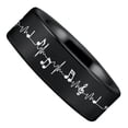 thumbnail image 4 of Tungsten Music Lifeline Ring, 4 of 7