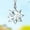 Clear, variant on 2026 Annual Christmas Ornaments Crystal Snowflake Star, Sparkly Crystal Ornaments for Christmas Tree, Beautiful Christmas Ornaments for Women Girls
