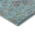 thumbnail image 3 of Addison Rugs Mayfield Premium Machine Washable Traditional Global Teal Rectangle Rug, 10' x 14', 3 of 7
