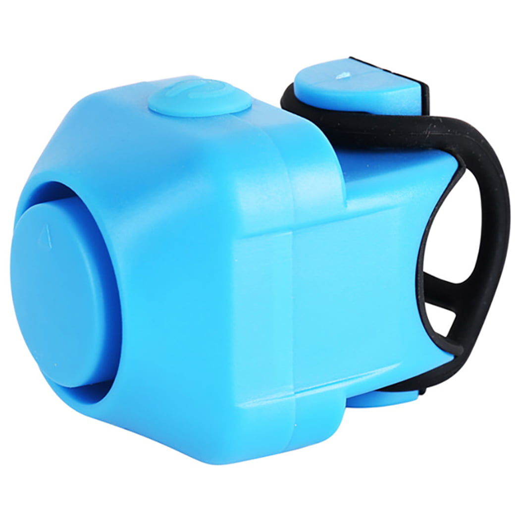 Bike Horn Intelligent Waterproof Electric Bike Trumpet for without Battery Blue 