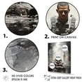 thumbnail image 3 of Designart "Reflective Moment Of A Military Soldier" Military Wall Art Prints, 3 of 7