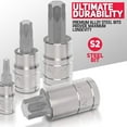 thumbnail image 4 of Set de enchufes y tornillos Torx externos NEIKO 10083A, 60 piezas, 4 of 7