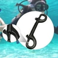 thumbnail image 6 of GARENDE Double Ended Bolt Snap Clip for Water Bucket Equine Linking Dog Leash Collar 115 mm Black, 6 of 9