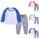 thumbnail image 4 of Odeerbi 1-11 Años Niño Niña Conjunto Sudadera Algodón Sudadera Raglan Pantalón Dos Piezas Niño Suave Manga Larga Top Pantalón, 4 of 4