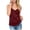 Wine, variant on Fnooota Women's Tank Tops, Vacation Summer Sleeveless V Neck Camisole for Women Wine Size S-2XL