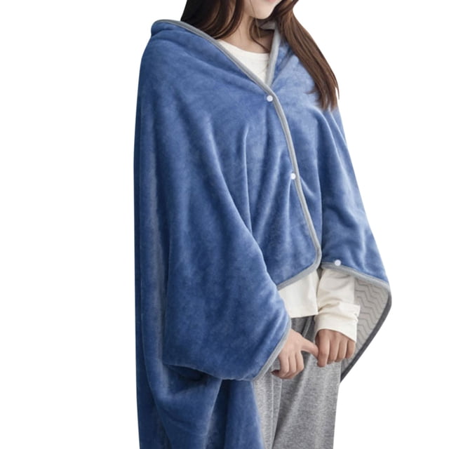 Blanket Doublelayer Tartan Lady Winter Scarf Wrap Multifunction Plaid Warm Shawl Home Textiles Multipurpose Blanket Soft Breathable Machine Washable All-Season Throw Blanket for Hot Sleepers