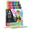 thumbnail image 1 of Lápices de colores ARTEZA 72 colores triangulares para adultos, 1 of 8