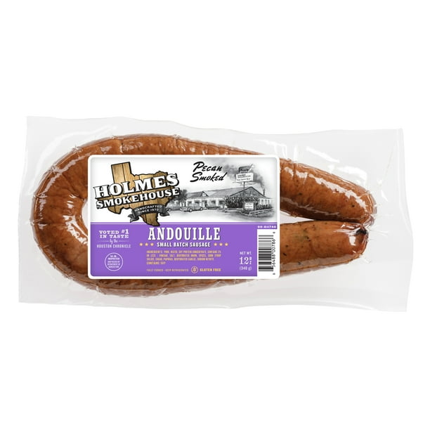 Andouille sausage in Sausages