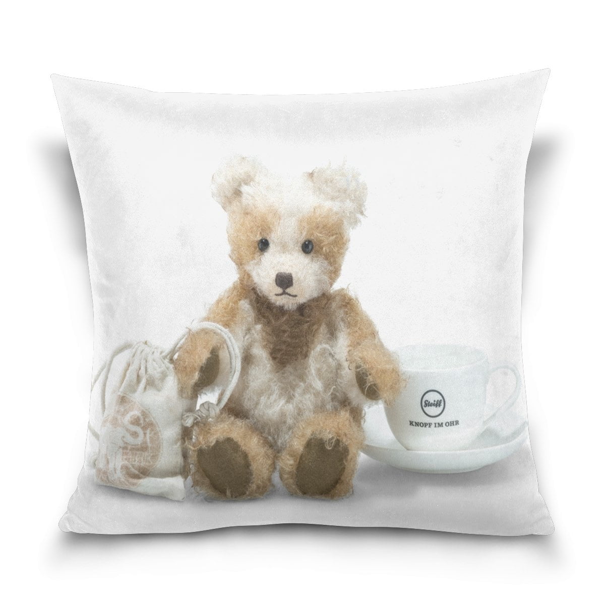teddy bear cushion cover