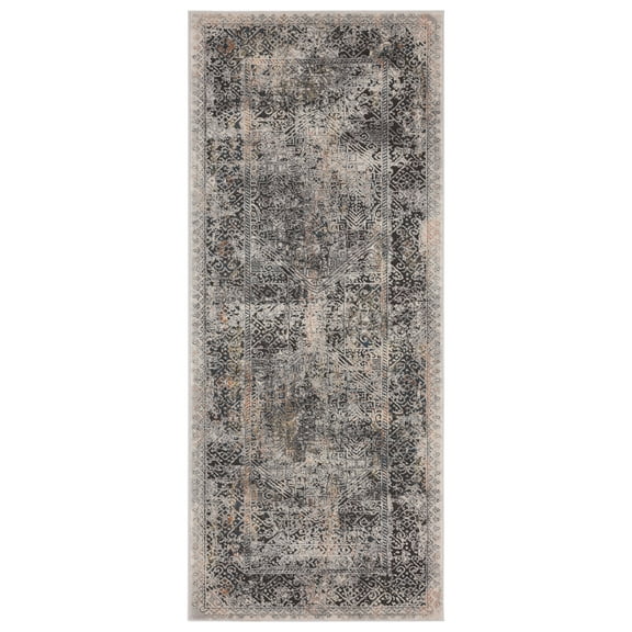 United Weavers Rushmore Kennedy Contemporary Border Runner Rug, Multi, 2'7" x 7'2"