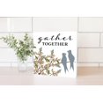 thumbnail image 2 of Gather Together Blue Birds Branch 10 x 10 Wood Tabletop Sign Plaque, 2 of 4