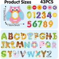 thumbnail image 2 of Magnetic Letters and Numbers for Fridge, Cute Colorful Animal Alphabet 26 Uppercase Letters 0-9 Numbers for Kids, Fridge Magnets Set for Toddlers Learning Spelling, 2 of 6