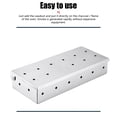 thumbnail image 3 of Teissuly Outdoor BBQ Products Stainless Steel Smoker BOX BBQ Stainless Steel Box, 3 of 9