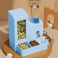 thumbnail image 2 of Sentmoon Automatic Cat Feeder Automatic Feeder Automatic Hamster Feeder and Water Dispenser 2 In 1 Food Bowl Drinking Bottle for Hamster with Large Capacity Foolproof Clean, 2 of 7