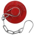 thumbnail image 3 of 1Set Iron Fire Hydrant Cap for Preventing Unauthorized Access Round Shape 4.3x4.3x2.4in, 3 of 9