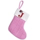 thumbnail image 2 of Adornos navideños, adornos navideños, regalos navideños, medias de punto, medias de lana, letras bordadas, bolsa de regalo de dulces para niños, bolsa de regalo para medias navideñas, decorar, decorar, 2 of 3