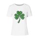 thumbnail image 4 of Mujeres Manga Corta de Verano Tops Impreso Sudadera Casual, Cuello Redondo Blusa Ligera para la Primavera Y el Verano, 4 of 4