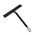 thumbnail image 2 of Escobilla de goma ZHAOCHENG para ducha limpiaparabrisas negro con soporte de silicona, 2 of 4