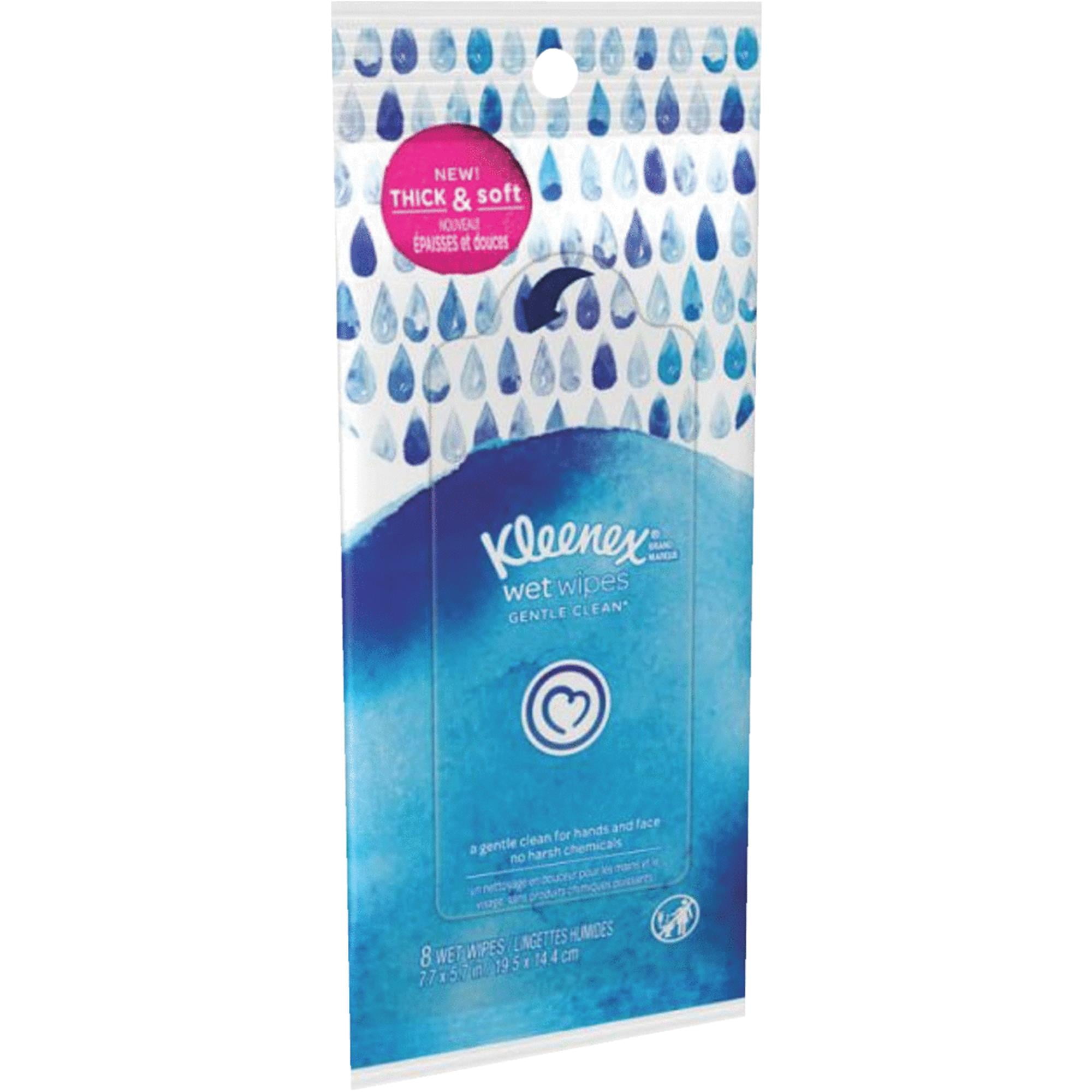 Kleenex Gentle Clean Wet Wipe 8ct