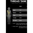 thumbnail image 2 of Thread Tank Trick Or Treat Women's Sleeveless Muscle Tank Top Sport Grey Small, 2 of 3